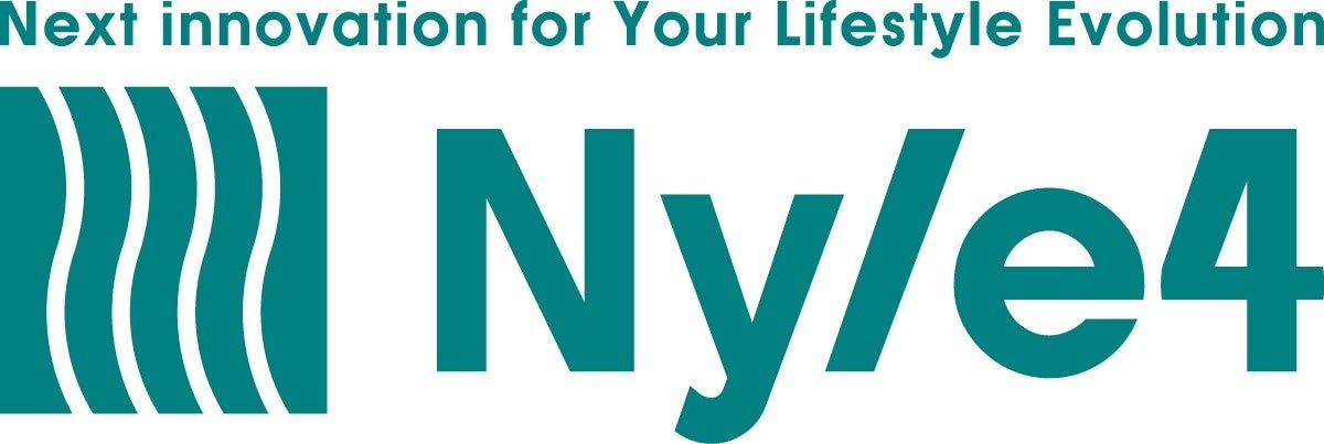 Nyle4株式会社のロゴ「Next innovation for Your Lifestyle Evolution」