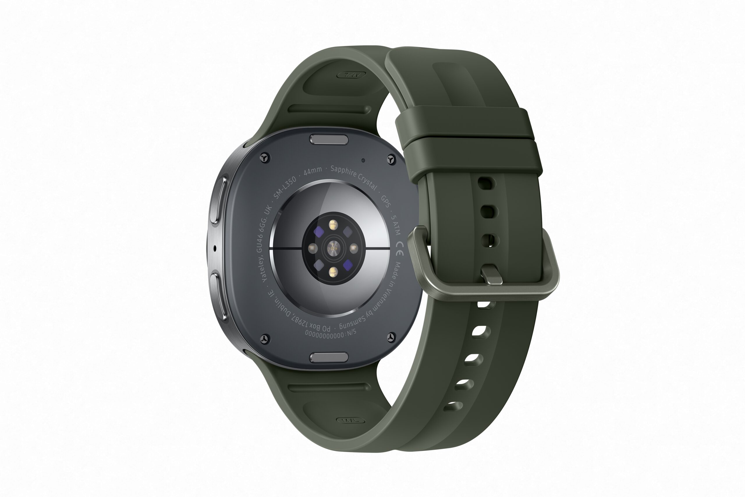 Samsung Galaxy Watch9 44mm シルバーの斜めイメージ
