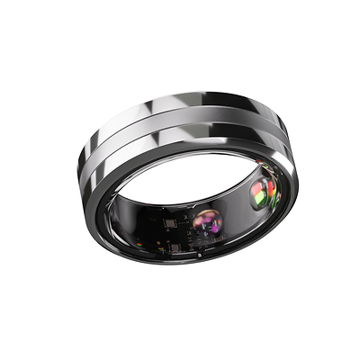 指で血圧を測定できる世界初のカフレス・スマートリング「Signal Ring(シグナルリング)」の製品画像