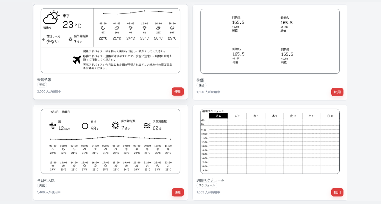 用途に合わせて選べるWebエディターのテンプレートと直感的な編集イメージ