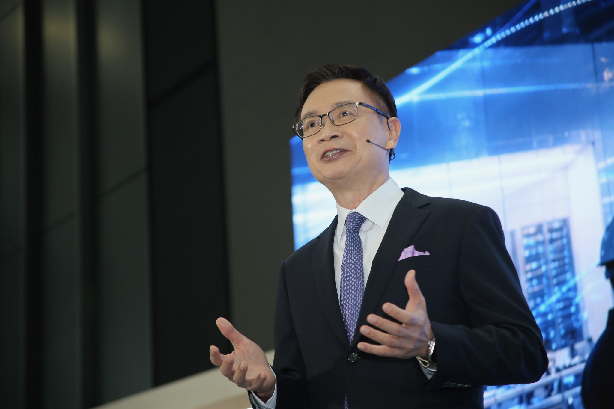 TAIWAN EXPO JAPAN 2026でメッセージを寄せた台湾貿易センターの黄志芳董事長
