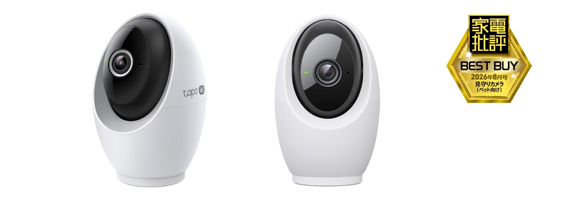 Tapo C260のAI検知・自動追尾やナイトビジョンなどの特徴イメージ