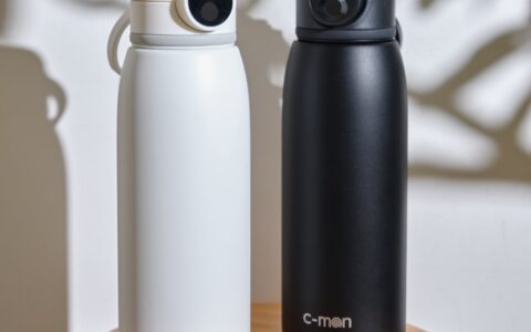 指紋認証で自分だけが開けられるスマートボトル「c-mon」に大容量1,000mlが新登場｜ハンドル付き・7,975円で7月22日発売