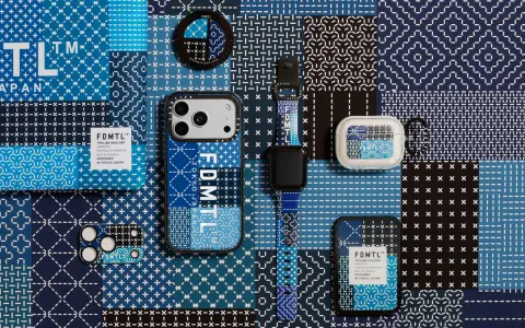 CASETiFYがデニムブランド「FDMTL」とコラボ｜ボロと刺し子をまとったApple Watchバンド・iPhoneケースが8月19日17時発売