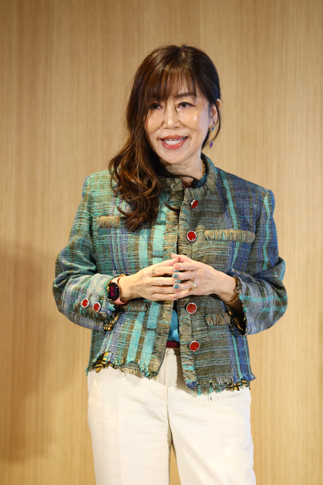 アジア太平洋 日本地区 マーケティング ヴァイス プレジデントの岩村水樹が話す様子