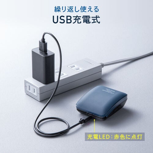 乾電池不要のUSB Type-C充電式バッテリーを内蔵する 400-MAWB236