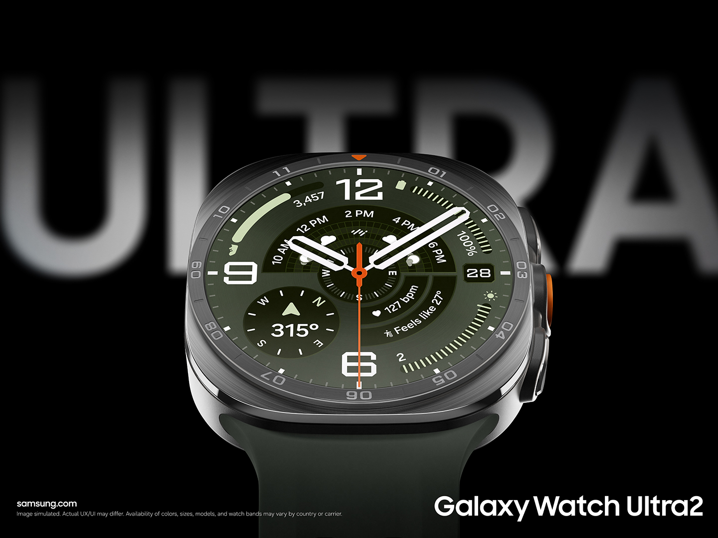 Galaxy Watch Ultra2 の本体イメージ