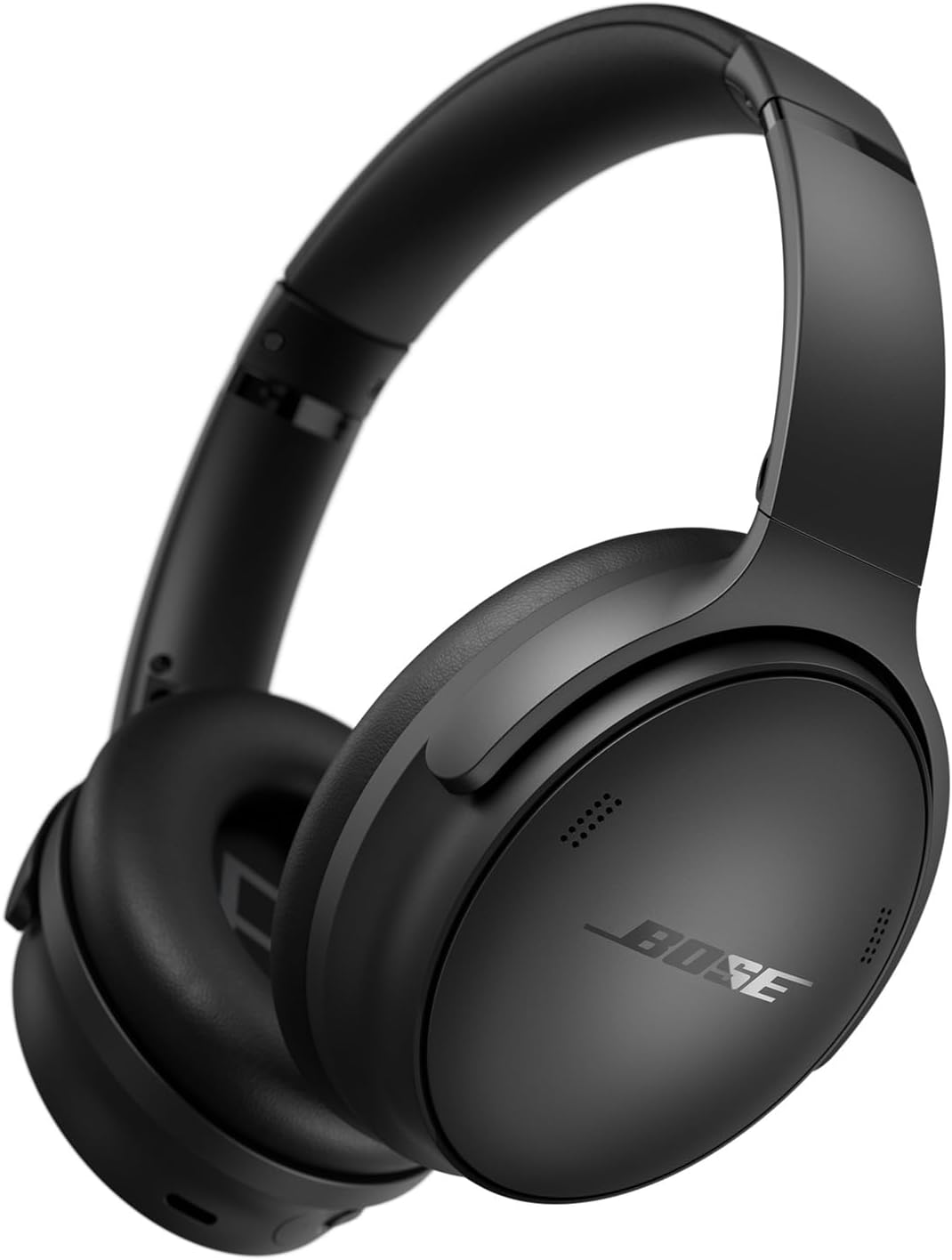 Bose QuietComfort SC Headphonesのブラック。耳を覆うオーバーイヤー型のヘッドホン