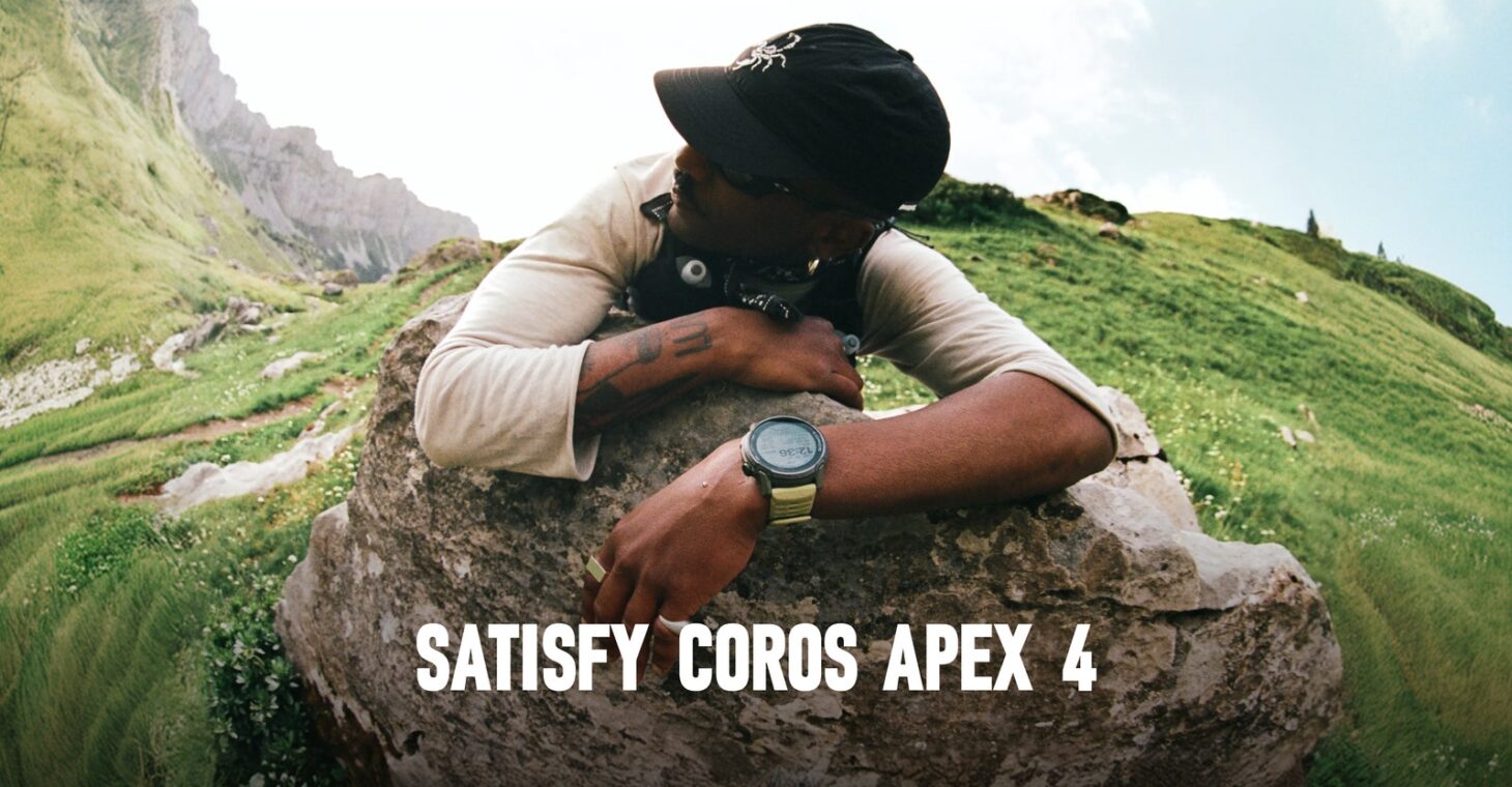 SATISFYとCOROSの限定コラボモデル「SATISFY COROS APEX 4」
