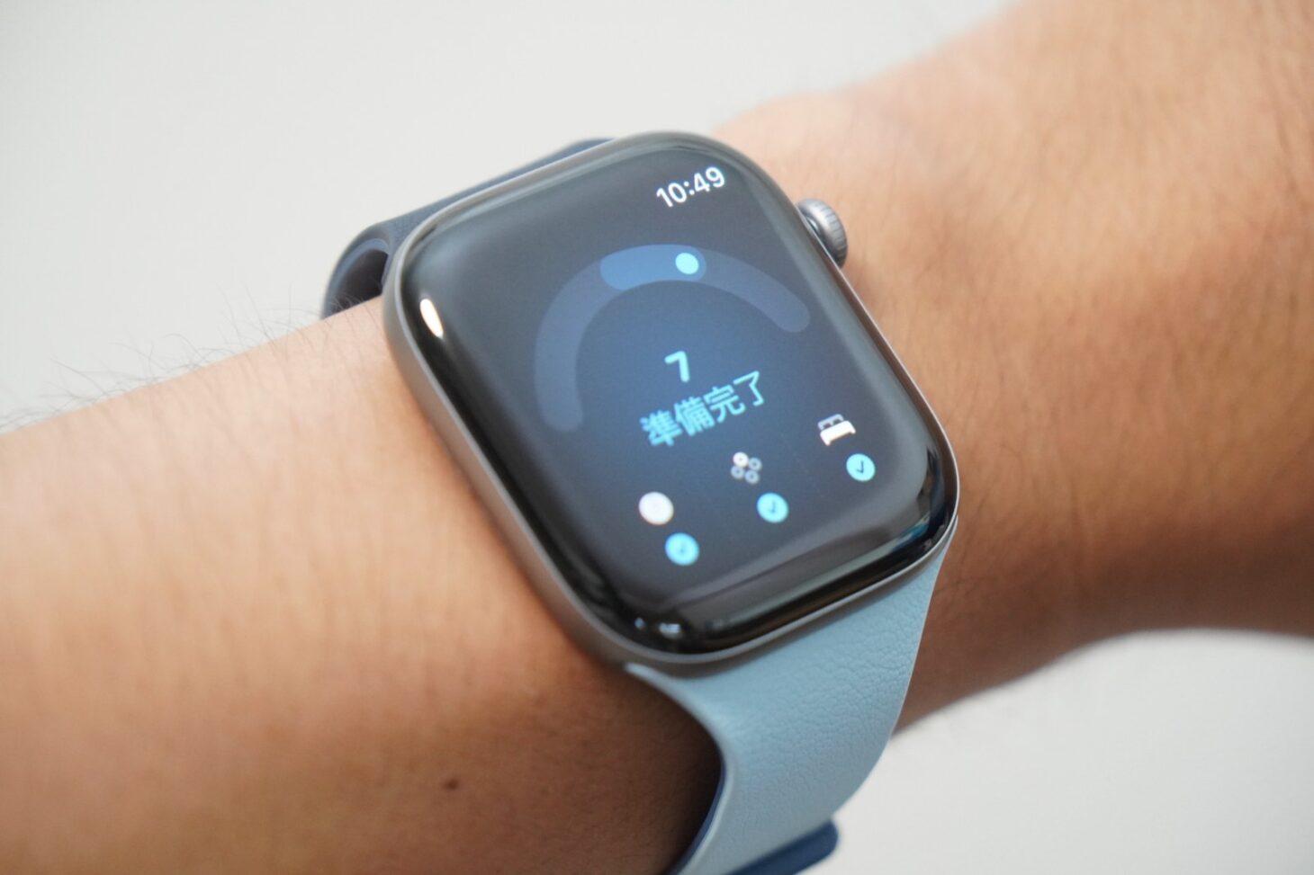 Apple Watch Series 12の準備度アプリ。スコア7で準備完了