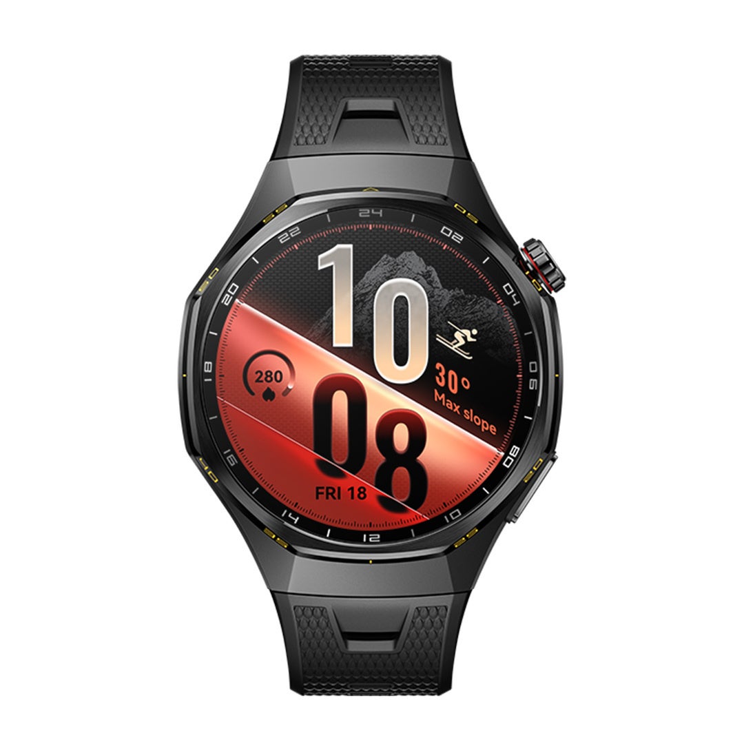 チタン合金ケースとナノテクセラミックベゼルを採用したHUAWEI WATCH GT 7 Proのブラック