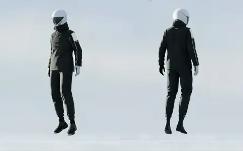 ミズノが人が空を飛ぶ「ウェアラブル飛行装置」のパイロット着用ギアを開発｜JAXAと共同開発の「あぶみ」で負担を分散 2030年の実用化目標