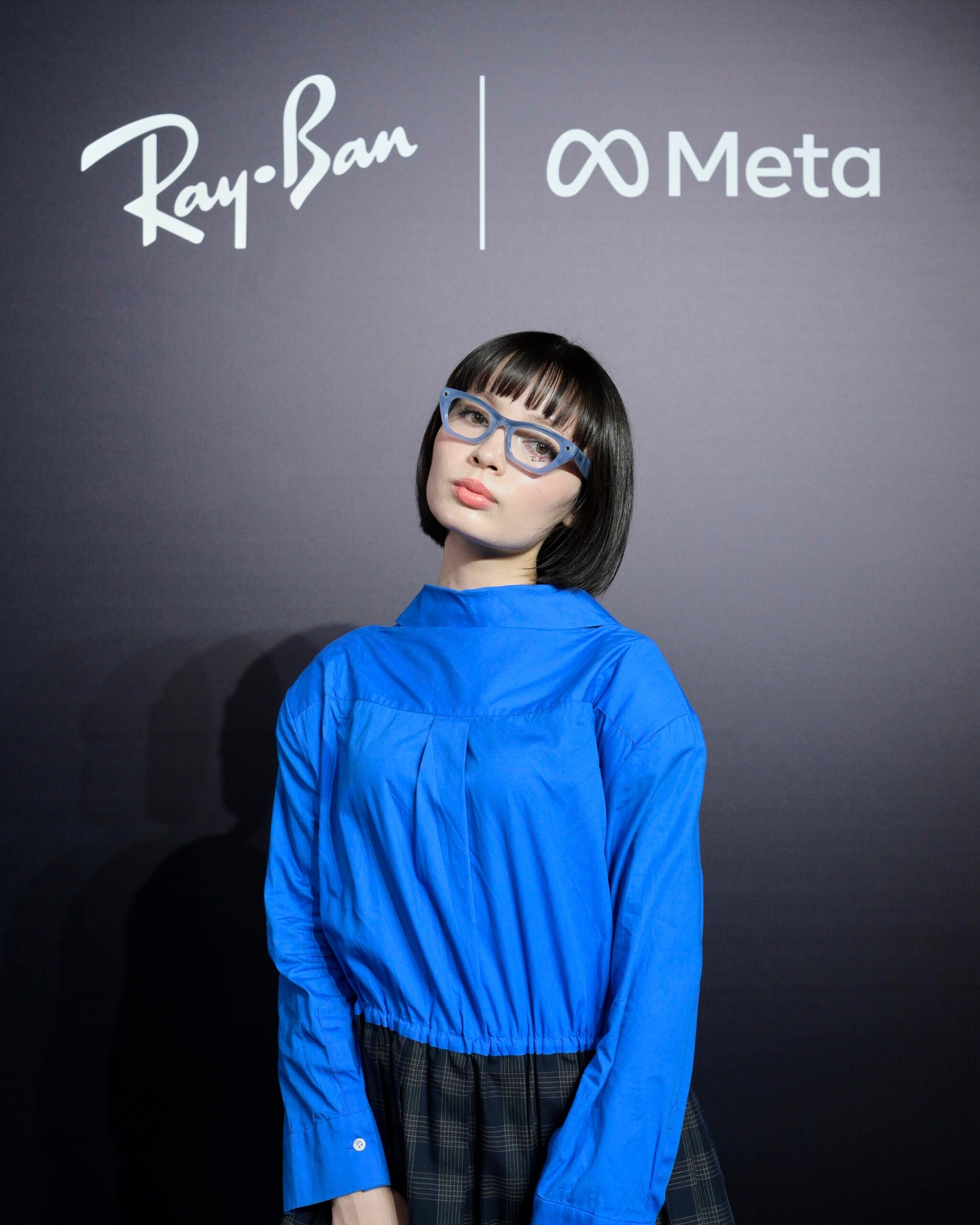 Ray-Ban Meta (Gen 3)発売記念イベントでRay-Ban Meta (Gen 3)を着用したMANON氏