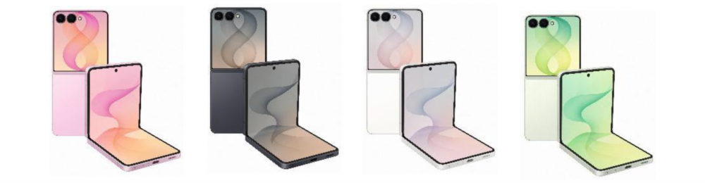 Galaxy Z Flip8のカラーバリエーション4色