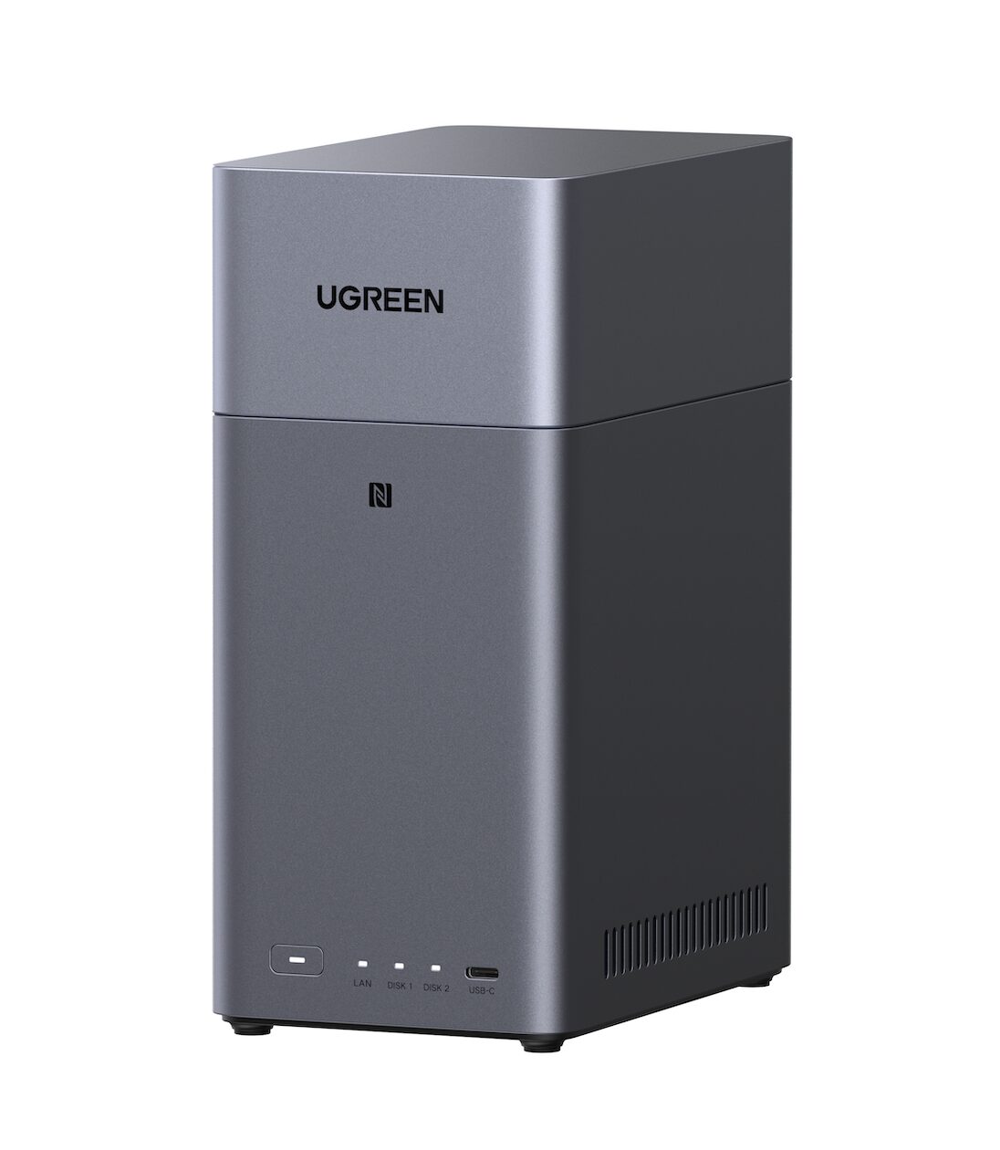 UGREENの2ベイNAS「NASync DH2300」の本体