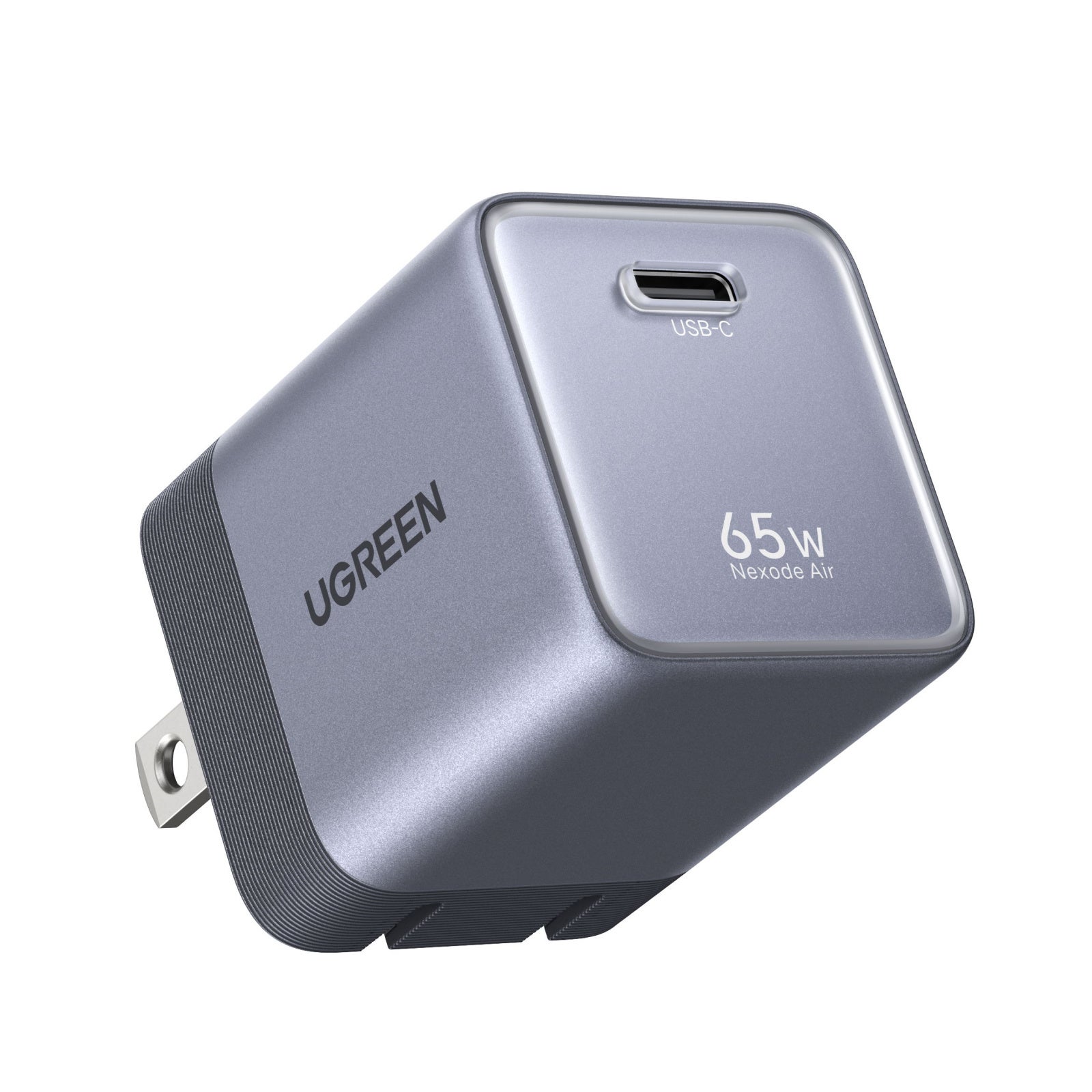 USB-Cポート1つの小型充電器UGREEN Nexode Air 65W