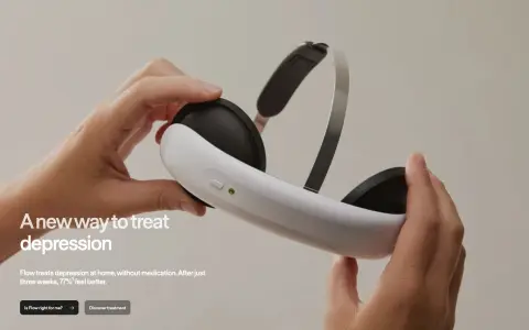 Flow FL-100が米国で処方開始 うつ病の在宅治療用ヘッドセット｜1回30分・週5回から 初回は2,200ドル【海外ニュース】
